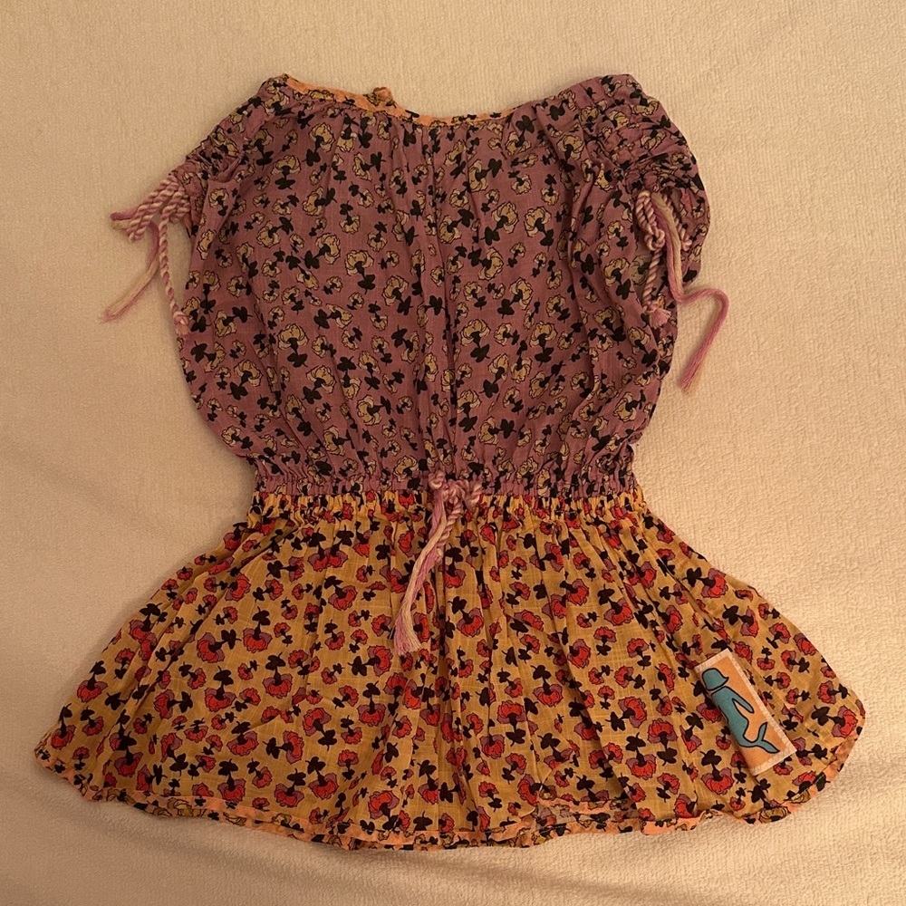 Zimmermann Floral Dress in Pink and Yellow